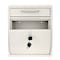 Adiroffice Medium Wall Mountable Mailbox with Key Lock ADI631-05-WHI - alternate 6